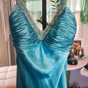 Excellent CONDITION SKY BLUE MORGAN & CO DRESS SZ 6